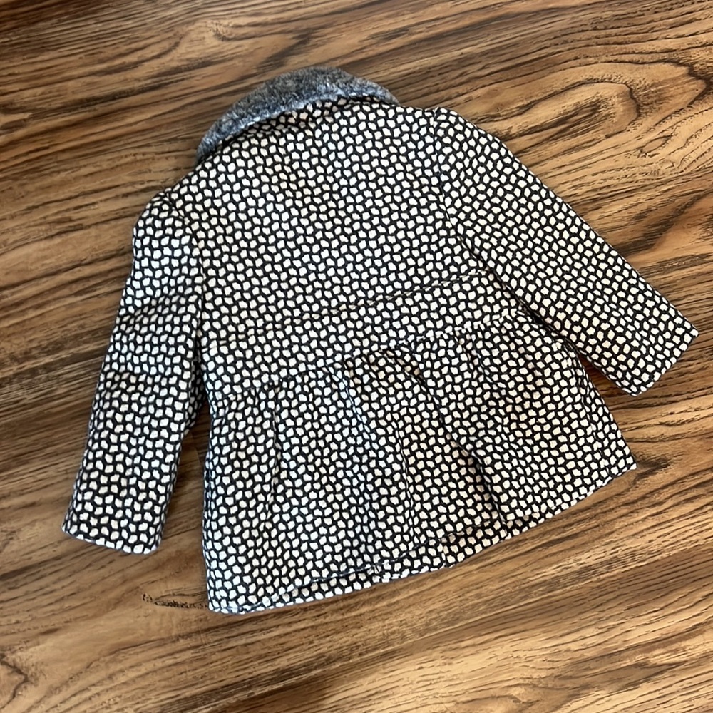 12 months Cat and Jack pea coat - Picture 2 of 5